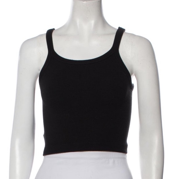WARDROBE.NYC Tops - WARDROBE.NYC black crop top